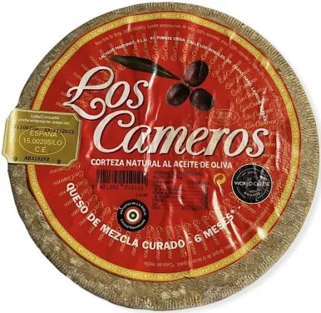 shopping Queso Los Cameros Curado | La Rioja | Formatos 180 g - 3,2 kg - Imagen 1